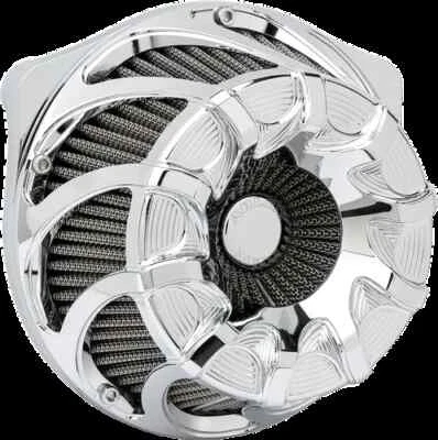 AN Inverted Air Cleaner Kit Drift Chrome Harley Iron 883 09-21