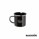 【BLACKDOG】黑化輕奢琺瑯杯 水杯 茶杯 咖啡杯 YC007(台灣公司貨)
