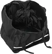 Solar Generator Cover, Portable Generator Black Cover Dust Rain Proof Storage Bag Small Generator Cover Fit with Lightweight Polyester for Outdoor Emergency Use