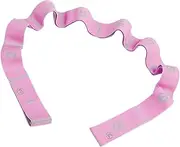 Yoga Strap with Loops - 10 Loops Exercise Band,Strength Bands, Elastic Fitness Strap for Yoga, Pilates, Stretching, Strength Training