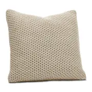 Boll & Branch Mosaic Honeycomb Knit Decorative Pillow with Insert