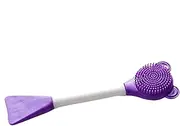 Cat Chin Scrubber - Silicone Chin Scrubber | Cat Chin Cleaning Soft Brush | Manual Cat Cleansing Brush | Lightweight Design Soft Chin Brush for Face, Jaw, Chin, Gums, and Tongue Cleaning