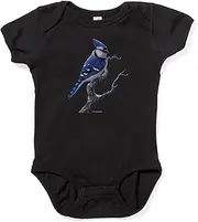 [CafePress] Blue Jay Bird Infant Bodysuit Baby Romper