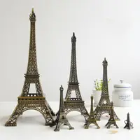 在飛比找樂天市場購物網優惠-艾菲爾鐵塔模型巴黎埃菲爾鐵塔擺件禮盒浪漫女生生日禮物創意個性