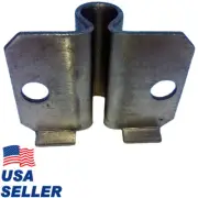 Side Bracket Caster Socket for 7/16" Stem Set of 4 For Furniture Flat Bracket