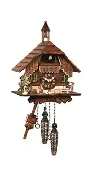 Engstler Quartz Cuckoo Clock Black Forest House EN 429 Q