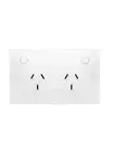Beacon Lighting Lucci Connect Glass GPO in White