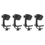 4 Pcs Microphone Clip Drum Clip Shockproof Microphone Clip Microphone Stand O7P4