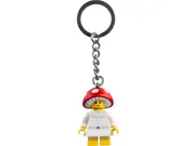 [LEGO] Mushroom Girl Key Chain