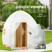 Portable Spray Paint Tent Booth 5x5x5.8ft Pop Up Shelter for Painting Projects