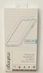 Mahngo Premium Tempered Anti-Bacterial Screen Protector For Samsung Galaxy S20