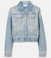 [Victoria Beckham] Victoria Beckham Denim jacket AU 12 blue