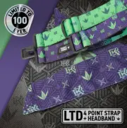 BNKR Kings Midnight Coronation 4-Point Strap & Headband Pack Bunker Kings