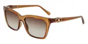Salvatore Ferragamo SF 1027S 210 Men's Sunglasses Brown Size 55