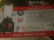 Barmaid By Winco 2 Speed Commercial Blender-44oz.-New In Box