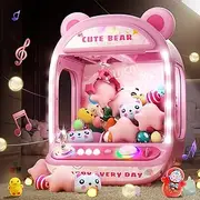 Skirfy Claw Machine for Kids,Unicorns Toys for Girls Age 6+,Kids Arcade Games Mini Vending Machine with Squishy Toy Candy Dispenser Machine,Claw Game Machine,Birthday Gifts for Girls Age 8-12