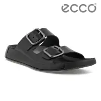 在飛比找momo購物網優惠-【ecco】2ND COZMO M 科摩可調式休閒皮革涼拖鞋