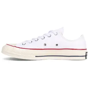 【CONVERSE】休閒鞋 男鞋 女鞋 帆布鞋 運動 低筒 CHUCK 70 OX WHITE/GARNET/EGRET 白 162065C