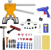 Car Dent Puller Remover Kit Tools Paintless Slide Hammer Tap Repair Glue Gun for Car Dent Door Hail Damage Remover