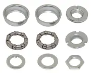 Bicycle Bottom Bracket Set ONE Piece Crank 5/16 X 7 24T Cruiser Lowrider Chrome