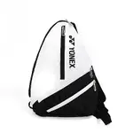 YONEX ACTIVE BACKPACK [BAG31013TR007] 單肩後背包 斜背包 運動 休閒 輕量 白黑