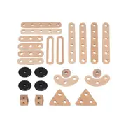 MamaMemo Workshop Craft Construction Set Kids/Children Wooden Building Toy 3+