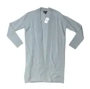 Brand New- Saks Fifth Avenue Cashmere Long Open Front Cardigan Womens (Size M)