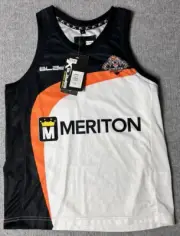 Wests Tigers-Training Singlet-Size-8 X-Blades NRL Meriton Football New Tags