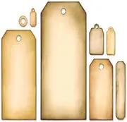 [Sizzix] 658784 Tim Holtz Tag Collection Framelit Dies