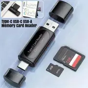 Type-C USB-C USB-A Memory Card Reader Micro SD/SD OTG For PC Macbook Tablet