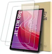 2-Pack Screen Protector Compatible with Lenovo Tab M11 11", Tempered Glass Clear Film, Anti-Scratch, 9H Hardness, Easy Installation