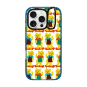 iPhone 16 Pro Impact Ring Stand Case MagSafe Compatible SKATEBOARD BEARS BY KATIE BENN