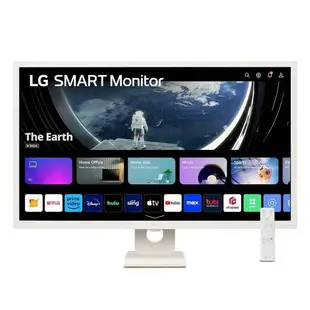 【本壘店 跨店20%回饋】LG 樂金 32SR50F-W 32吋 智慧型顯示器【現貨】【GAME休閒館】