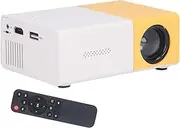 Mini Projector, Portable Projector 1080P for Cartoon, Kids Gift, Smart Home Movie Outdoor Projector for Laptop TV Stick, Compatible with USB TF Card, AV and Remote Control