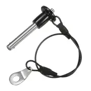 Ball Locking Pins, 6mm Dia. 30mm Usage Length Button Handle Qick Release Pin