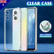 For OPPO Reno 11 F Reno8 Lite Shock Resistent Soft Ultra Slim CRYSTAL Case Cover