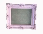 Baby Pink Frame, Baroque Ornate Frame for Canvas, Art, Print, Photograph Ideas
