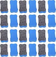 24Pcs Bone-Shaped Whiteboard Erasers, Eva Felt Cloth Dry Erase Erasers for Classroom & Home Use