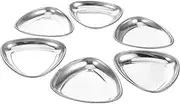 Abaodam Small Round Paint Trays Reusable Watercolor Holders for Artists Oil Paint Palette for Anime Game Model Painting