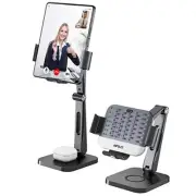 Wireless Charger Stand for Z Fold 4/3/2, ANPULES [3 Coils] 2 in 1 Black