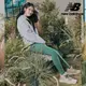 【New Balance】 NB 緊身長褲_女性_抹茶綠_WP21506JD (IU著用款)