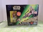 NEVER OPENED Star Wars SPEEDER BIKE w/PRINCESS LEIA Power of the Force 1997 POTF