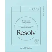 Resolv Dissolvable Laundry Sheets Fresh Ocean 15 pack