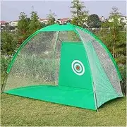Golf Training Accessories Golf Nets for Backyard Driving, 10x7ft Golf Practice Net with 3 Aim Golf Target & Golf Bag Golf Practice Net