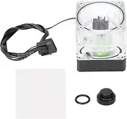 PUB M4YT Integrated Water Pump, Sturdy 7cm Computer Water Cooler with Indicator, Easy Installation for CPU Cooling, Acrylic Box Aluminum Alloy Armor, 500L/H Pump