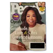 People Magazine - December 25 2023 - Oprah Ryan O'Neal Kevin Costner Jewel
