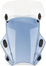 Windscreens & Parts For R1200GS For F800GS Motorcycle Windshield Clamp-On Variable Universal Windscreen Spoiler Extension Wind Deflector Screen (Size : Bundle a)