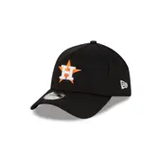 Houston Astros MLB Essentials Black 9FORTY A-Frame Snapback