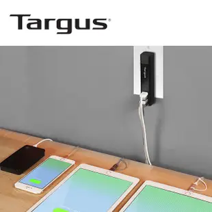【Targus 泰格斯】 APA750 旅行用多國4port高速USB充電座(附轉接插頭)