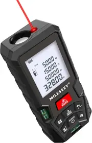 Laser Measure,Mileseey Laser Measurement Tool with 2 Bubble Levels, ±1/16Inch Ac